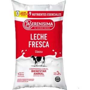 Leche La Serenísima Entera Fresca 3% 1 L