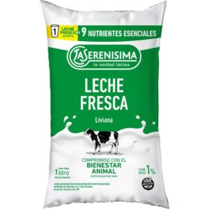 Leche La Serenísima Liviana Fresca 1% 1 L