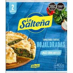Tapas Para Pascualinas La Salteña Hojaldre (400 g), 2 Un