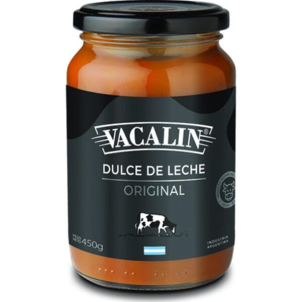 Dulce de Leche Vacalin esp. env. vidrio 450 g