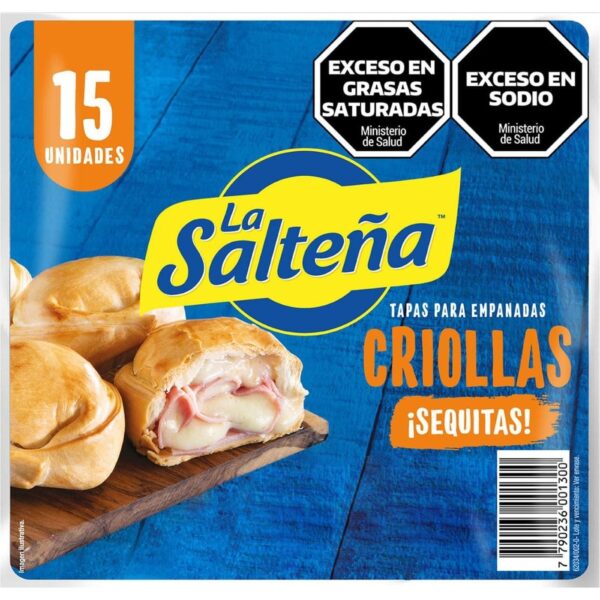 Tapas Para Empanadas La Salteña Criollas 15 Un
