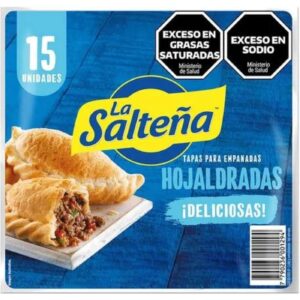 Tapas Para Empanadas La Salteña Hojaldradas Para Horno 15 Un